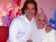 Alejandro Fernández celebró sus 47 años junto a su padre