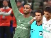 Así ‘celebró’ el arbitro la victoria del Real Madrid