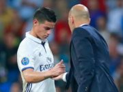 Zidane desvela el motivo de la salida de James