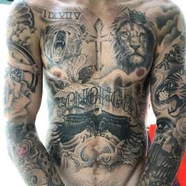 La colección de tatuajes de Justin Bieber
