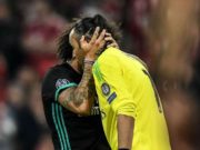 El vestuario, a muerte con Keylor Navas © EFE Marcelo y Keylor Navas (d) de Real Madrid celebran un gol / EFE