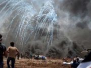 Muere una bebé en Gaza por inhalación de gases lacrimógenos lanzados por Israel