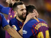 El mosqueo de Jordi Alba con el Barça