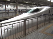 Japón hizo las primeras pruebas públicas de su nuevo tren bala