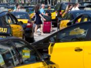 Los taxistas de Barcelona y Madrid se declaran en huelga indefinida