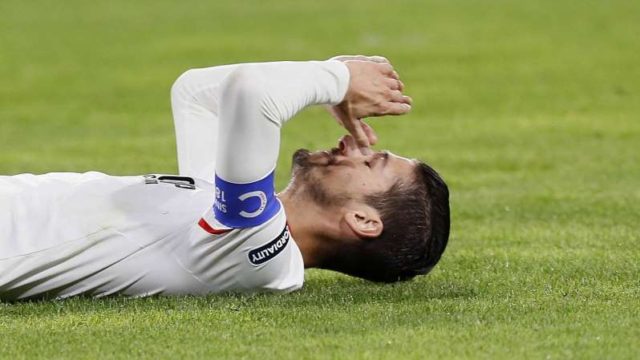 © EFE Escudero en un partido de la pasada Liga. (EFE)
