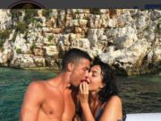 Cristiano Ronaldo y Georgina Rodriguez derrochan pasión en sus vacaciones por Grecia