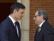Sánchez y Torra acuerdan reactivar la comisión bilateral y mantener una comunicación «fluida»