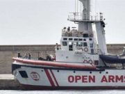 El Open Arms se dirige hacia España con 87 rescatados
