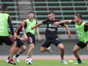 La selección de Chile, sorprendida por un fuerte terremoto